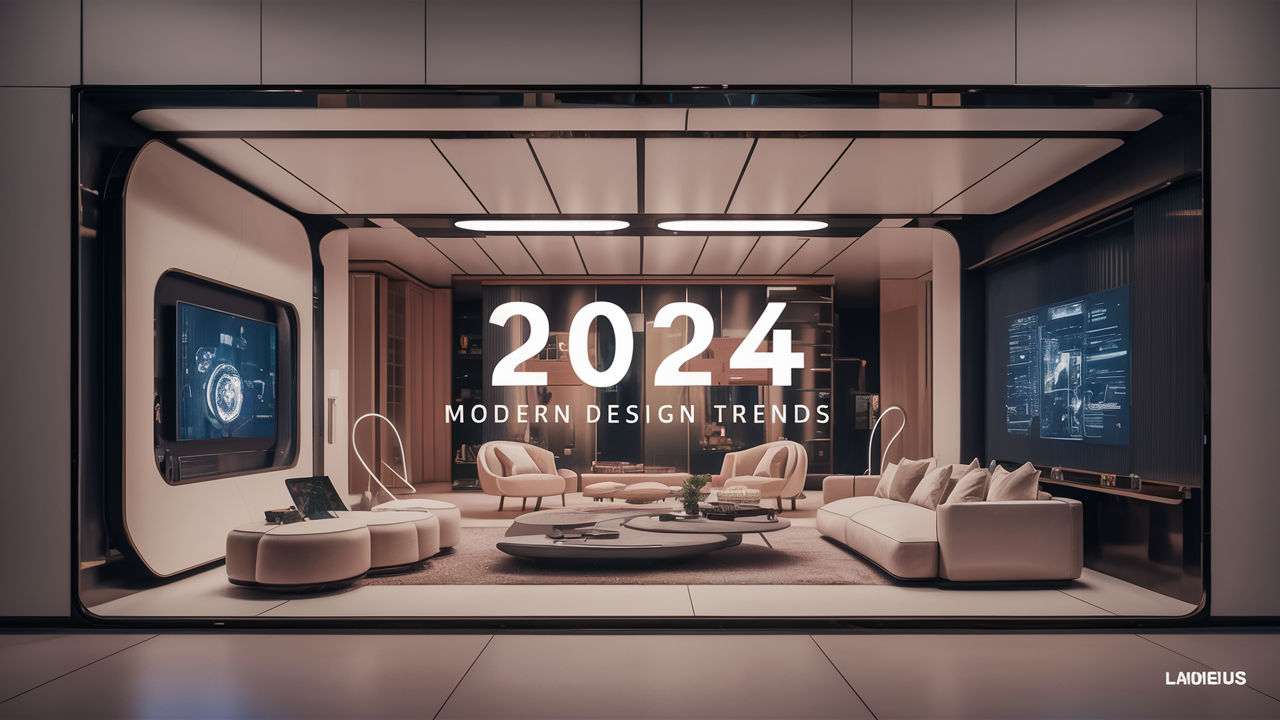 Современные тенденции в дизайне интерьера 2024 года